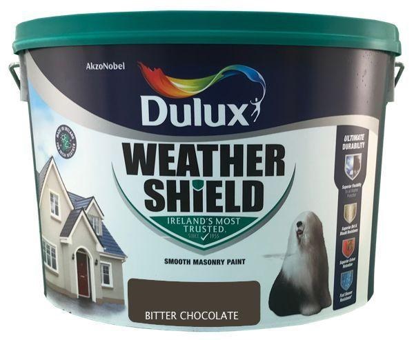 Dulux Weatherdhield Bitter Chocolate 10L