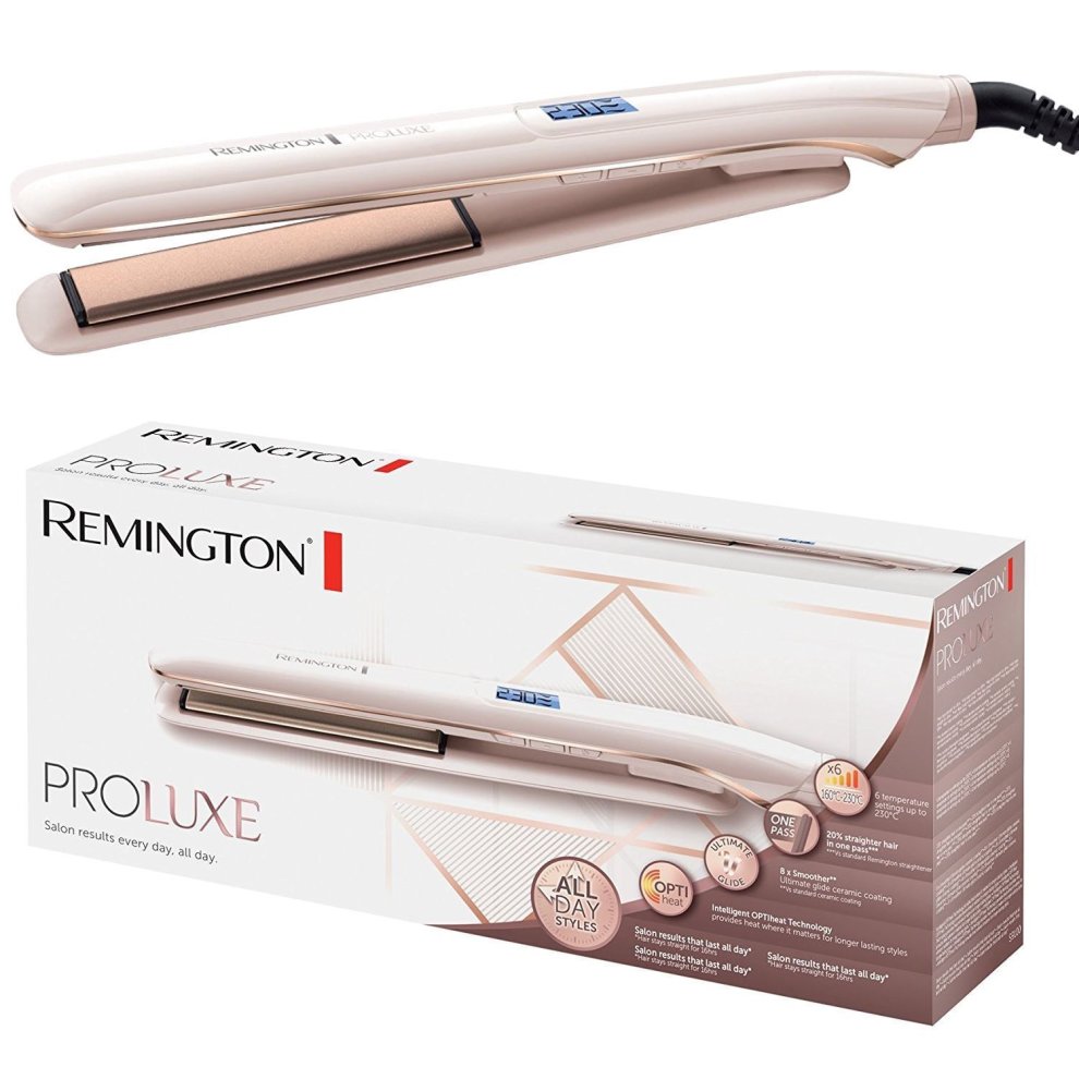 Remington Proluxe Straightener | S9100 - Cream