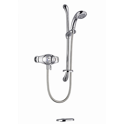 Mira Excel Thermostatic Mixer Shower Control - Chrome Finish
