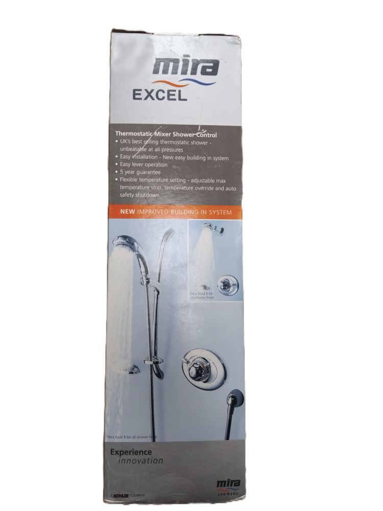 Mira Excel BIV Thermostatic Mixer Shower - Chrome Finish