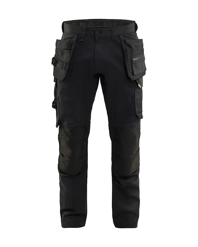 Blaklader Craftsman Trousers Stretch - Black | 1750