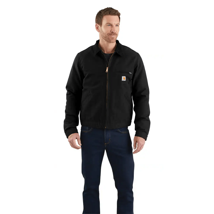 Carhartt Iconic J01 Duck Detroit Jacket - Black
