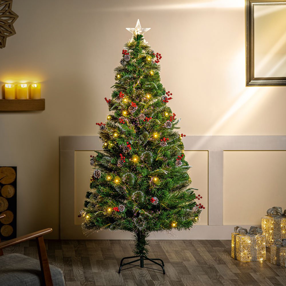 New Jersey Fibre Optic Christmas Tree 150cm / 5-Foot
