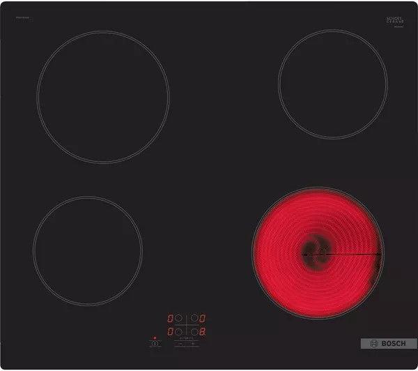 Bosch Series 2 Electric Ceramic Hob 59cm - Black | PKE61RAA8B