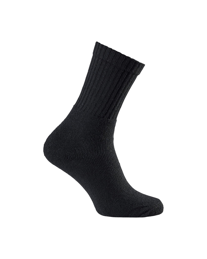 All Round Cotton Socks 39-45 5-Pack - Black | 2194