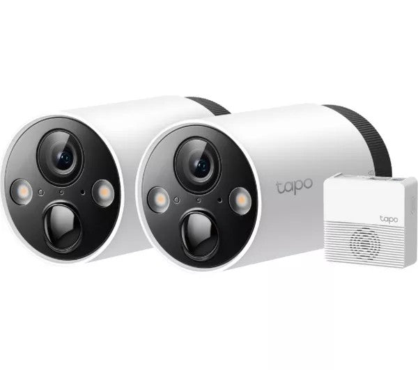 TP-LINK Tapo C420S2 2K Quad HD WiFi Security Camera Kit