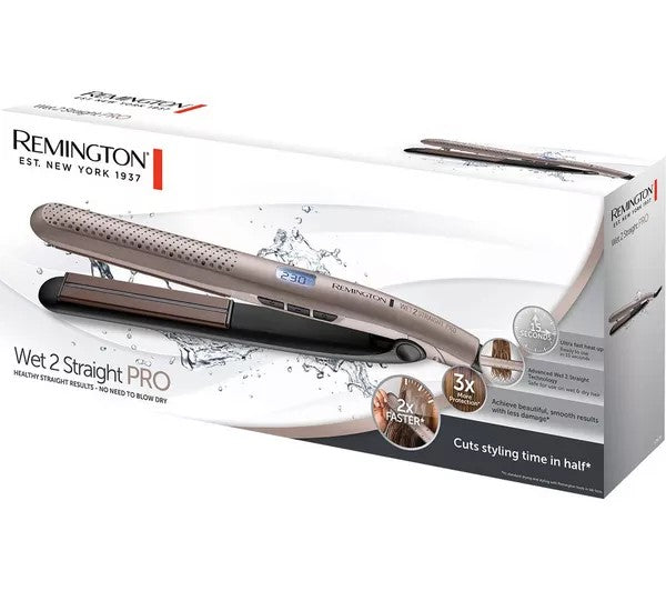 Remington Wet 2 Straight Pro Hair Straightener | S7970  – Bronze