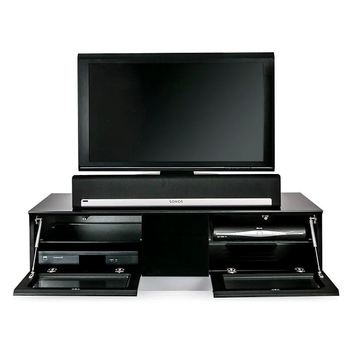 Alphason Element Modular 1250mm Black TV Stand | EMTMOD1250-BLK