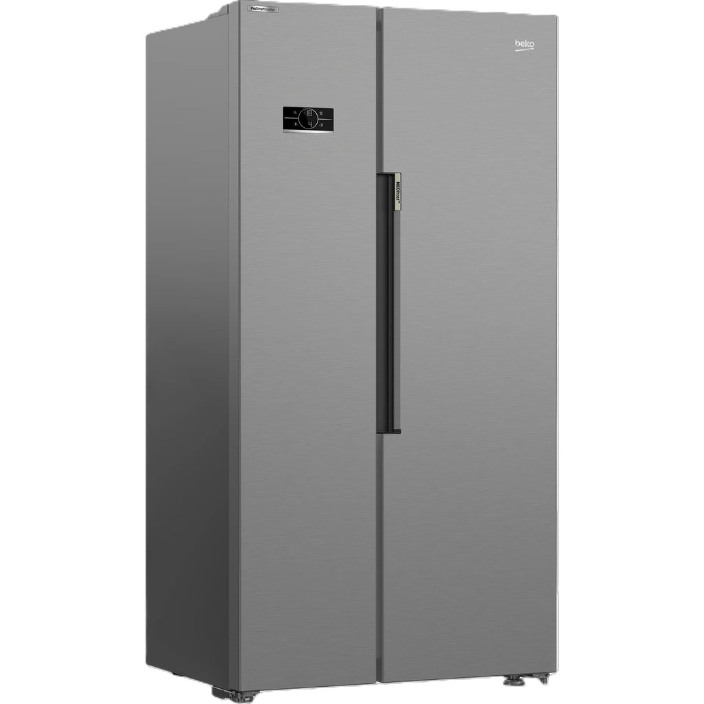 Beko Freestanding American Style Fridge Freezer with NeoFrost™ - Stainless Steel | ASL1442VPS