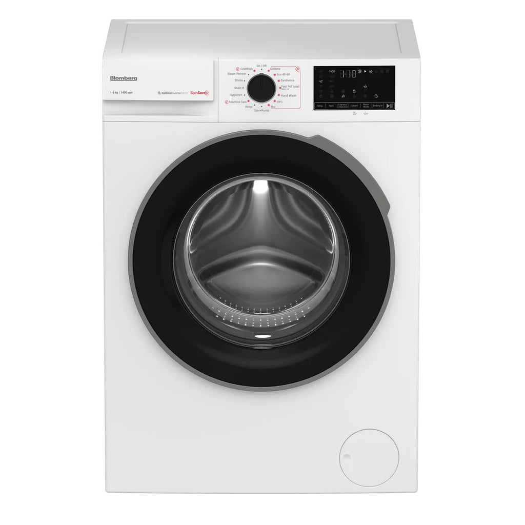 Blomberg 8kg 1400rpm Washing Machine with SpinSave - White | LWA18461W