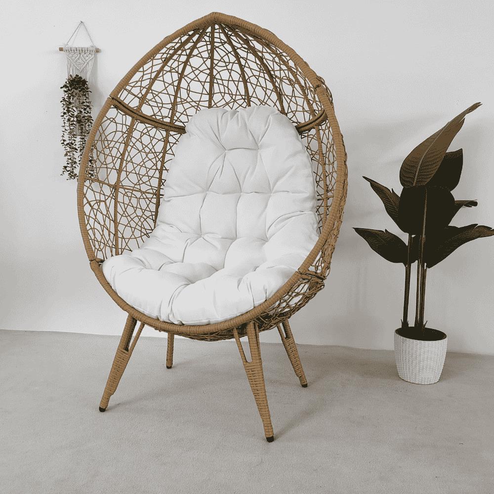 The Garden Collection Natural Pod Chair