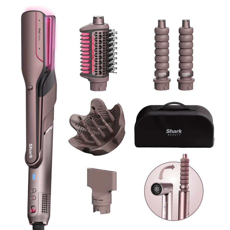 Shark Flexfusion 5-In-1 Air Styler & Hair Dryer | HD652SUK