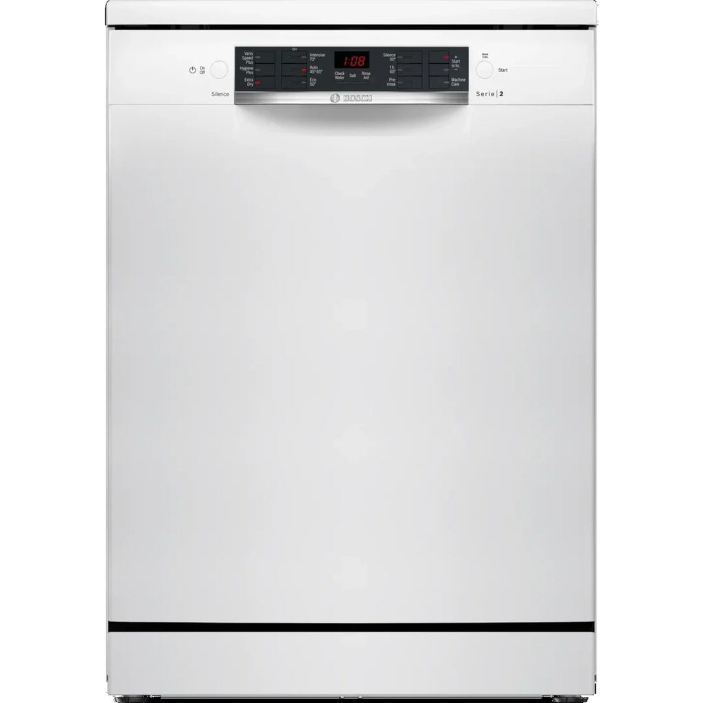 Bosch Series 2 Free-Standing Dishwasher 60cm - White | SMS26AW08G