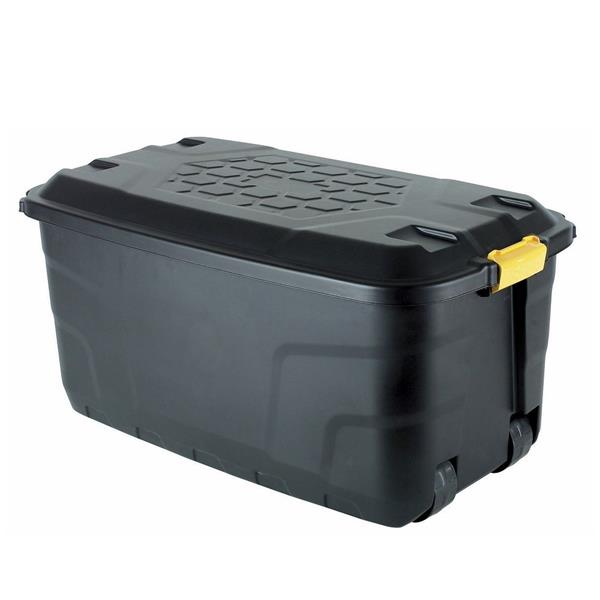 Heavy Duty Trunk on Wheels 110L Storage Box