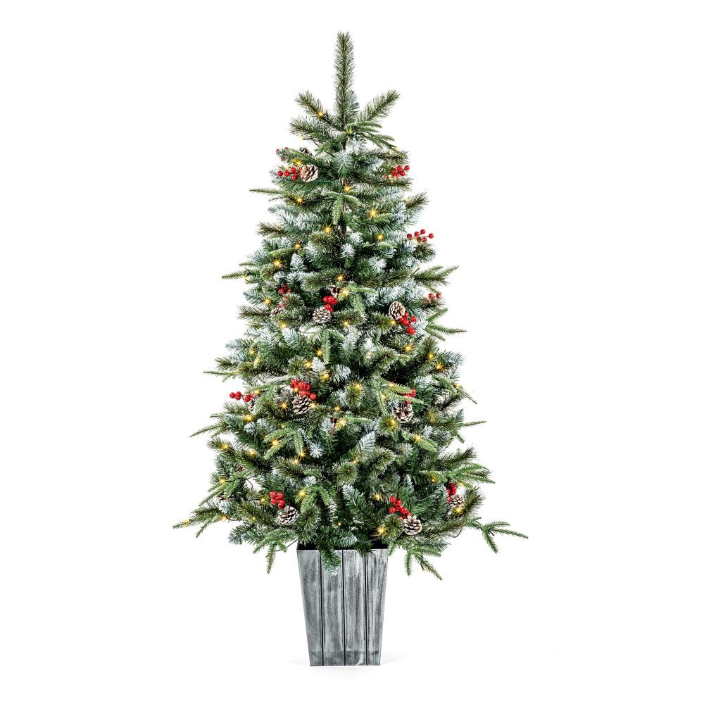 New Jersey Spruce Pre-Lit Colour Switch Lights 5-Foot / 150cm