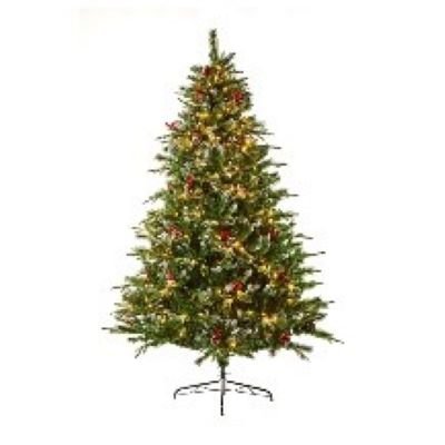 New Jersey Christmas Tree with Colour Switch Lights 7-Foot / 210cm