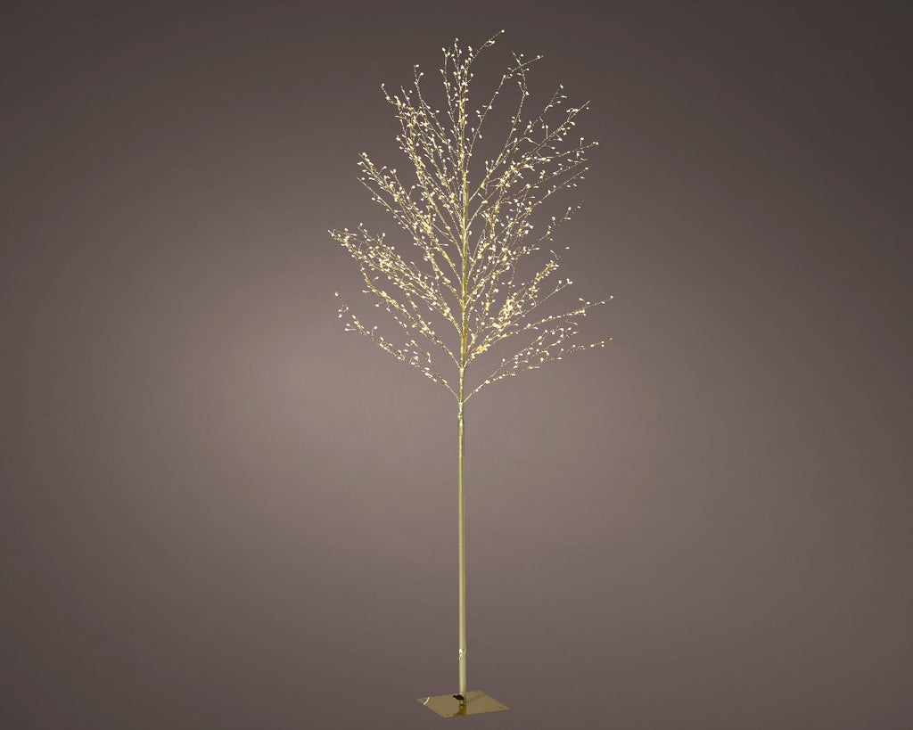 720 Micro LED Outdoor Christmas Tree 180cm - Gold