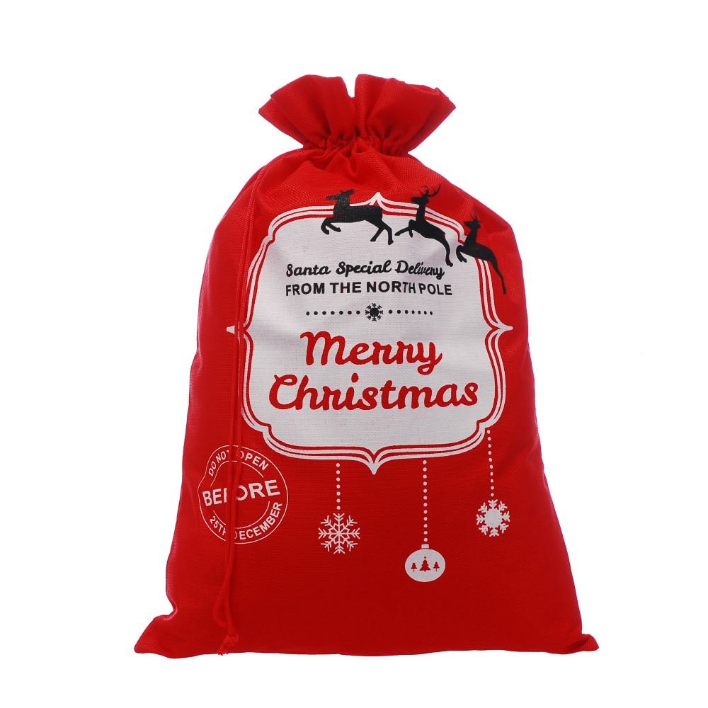 Hessian Christmas Sack - Merry Christmas 60cm