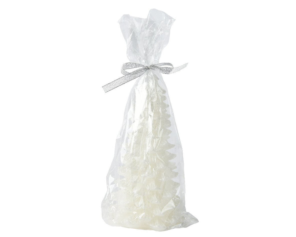 Tree Candle in Winter White - 9cm