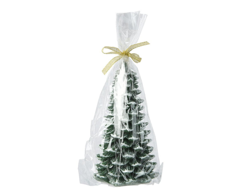 Tree Candle in Green - 11cm