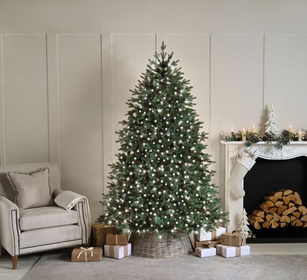 2000 Compact Christmas Lights - White