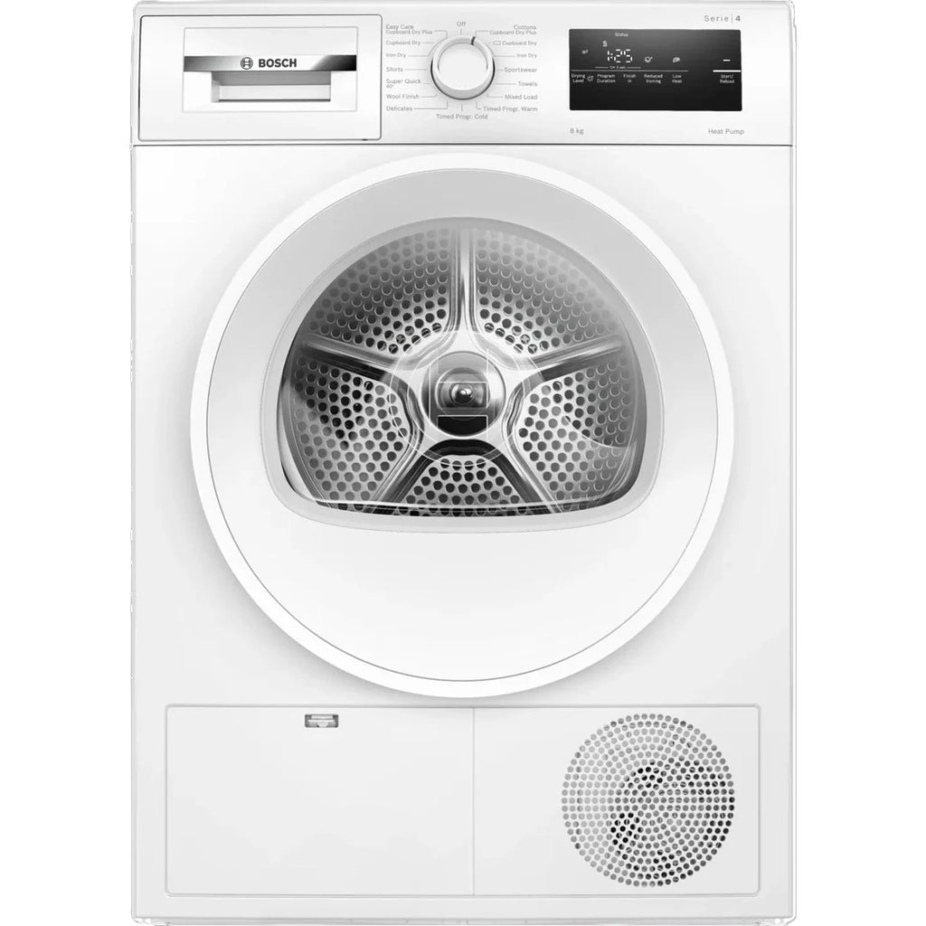 Bosch Series 4 Heat Pump Tumble Dryer 8kg - White | WTH85225GB