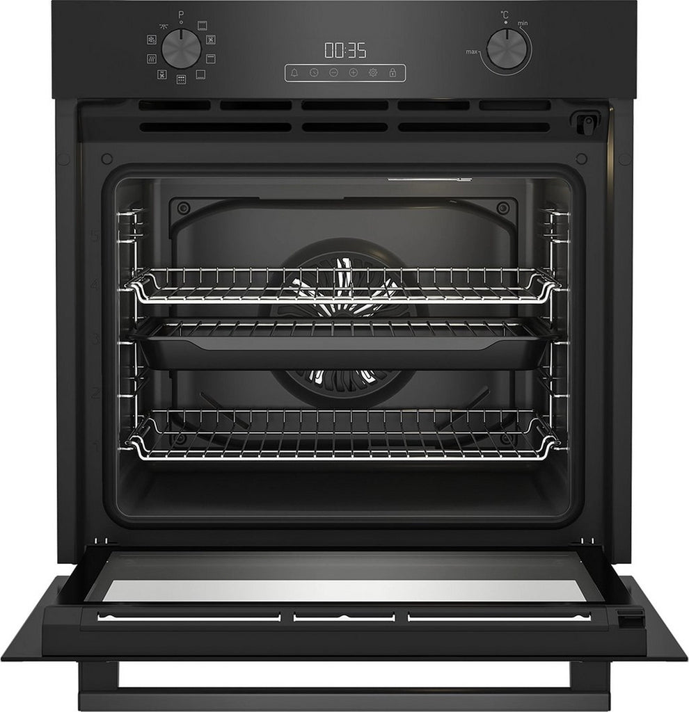 Blomberg AeroChef 60cm Built In Electric Single Oven | ROEN8232BP