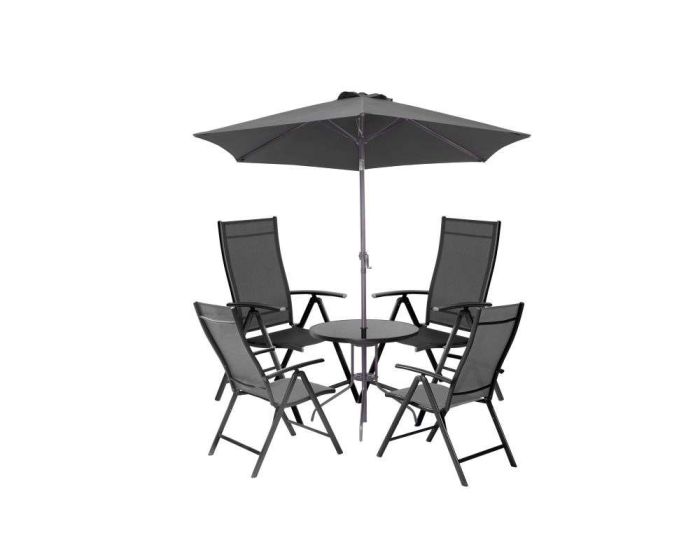 The Garden Collection Serra 4-Seater Dining Set