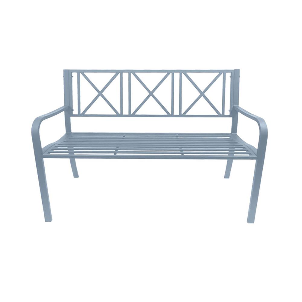 The Garden Collection Garden Bench - Porto Blue