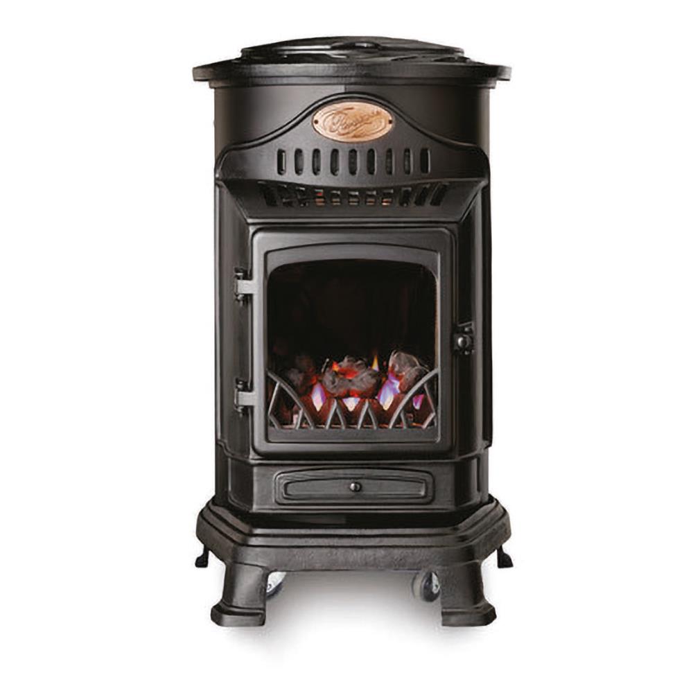The Home Collection Provence Portable Gas Stove Heater 3KW - Matte Black