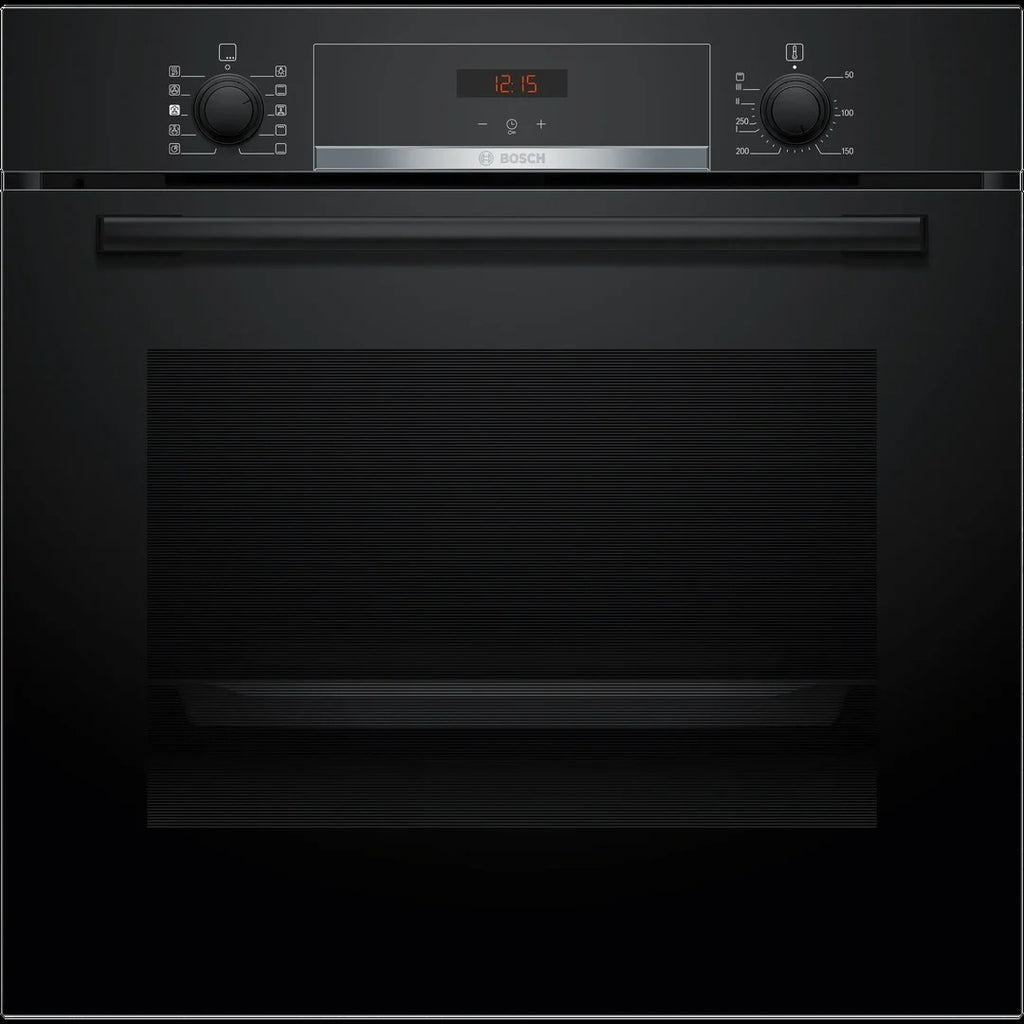 Bosch Series 4 Built-in Oven With Steam Function 60 x 60cm - Black | HQA534BB3B