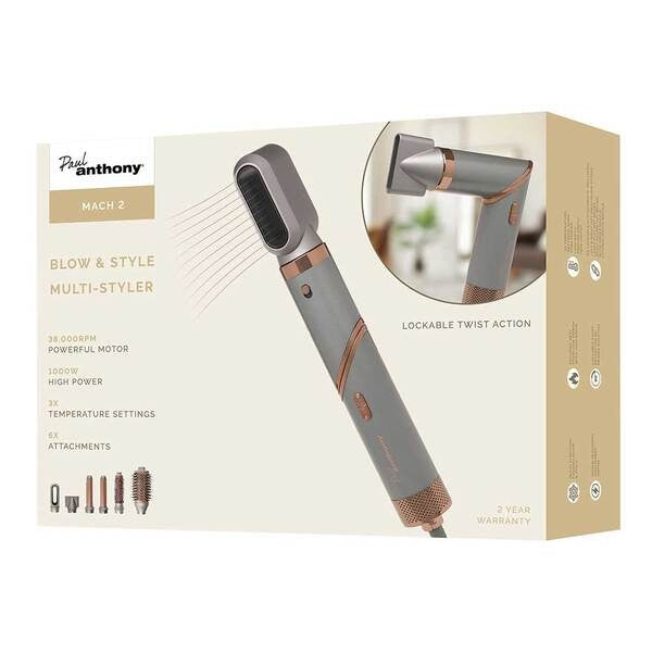 Paul Anthony 'MACH 2' 1000w Blow & Style Multi-Styler