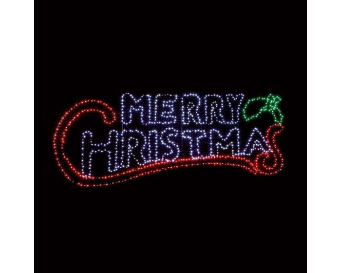 The Christmas Collection Twinkling FlexiBrights Merry Christmas