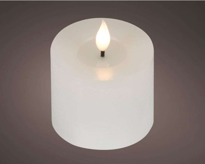 The Christmas Collection LED Wick Candle - White