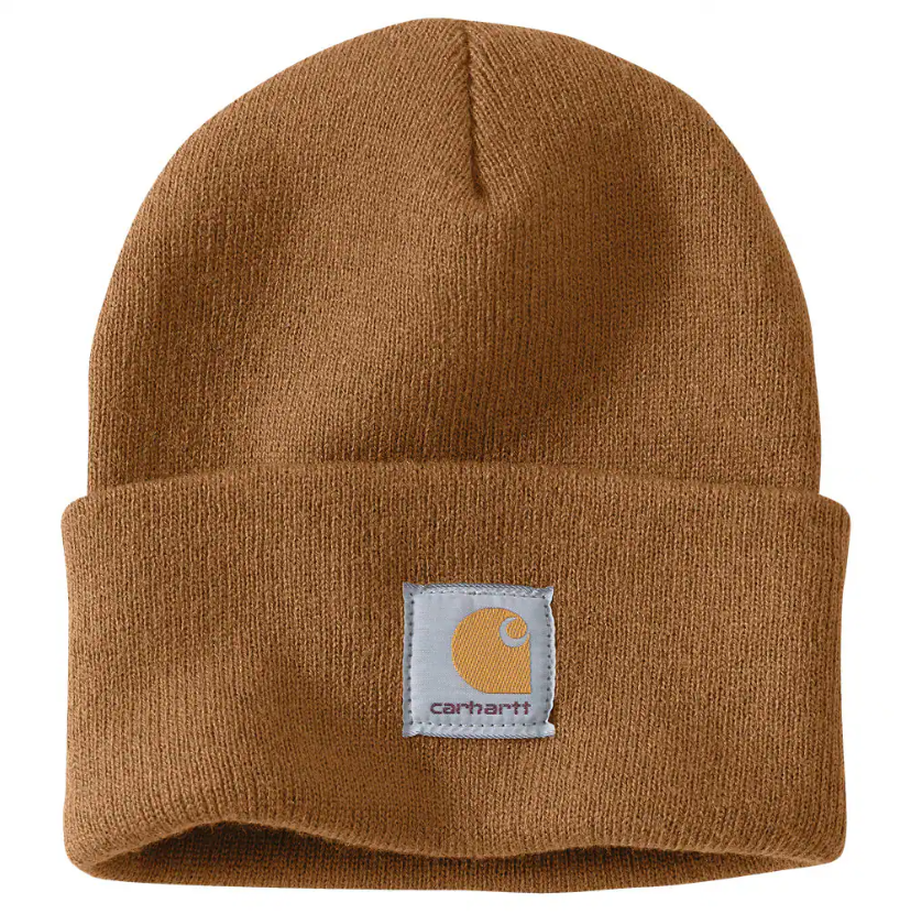 Carhartt Knit Cuffed Beanie - Brown