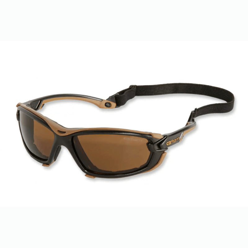 Carhartt TOCCOA Full Frame Foam Padded Safety Glasses - Bronze