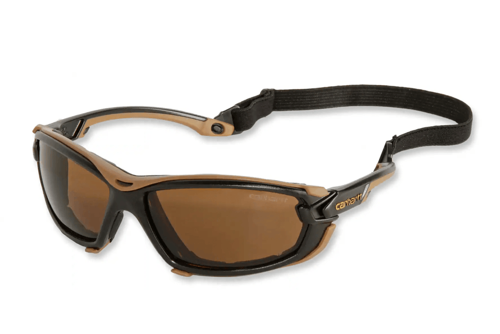 Carhartt TOCCOA Full Frame Foam Padded Safety Glasses - Bronze