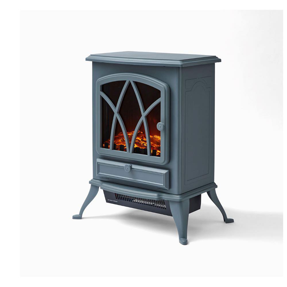 The Home Collection Electric Fireplace Heater 2KW - Stirling Grey