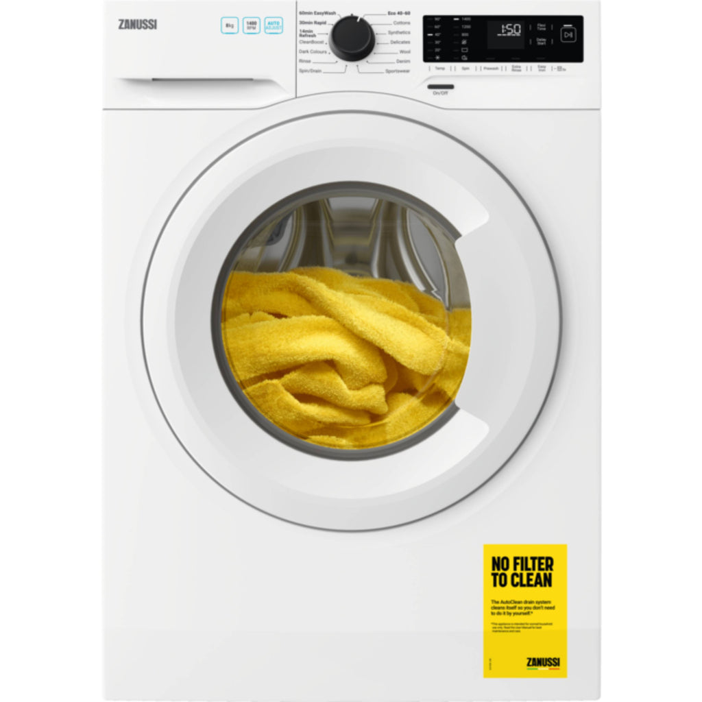 Zanussi 8kg Washing Machine | ZWF842C3PW