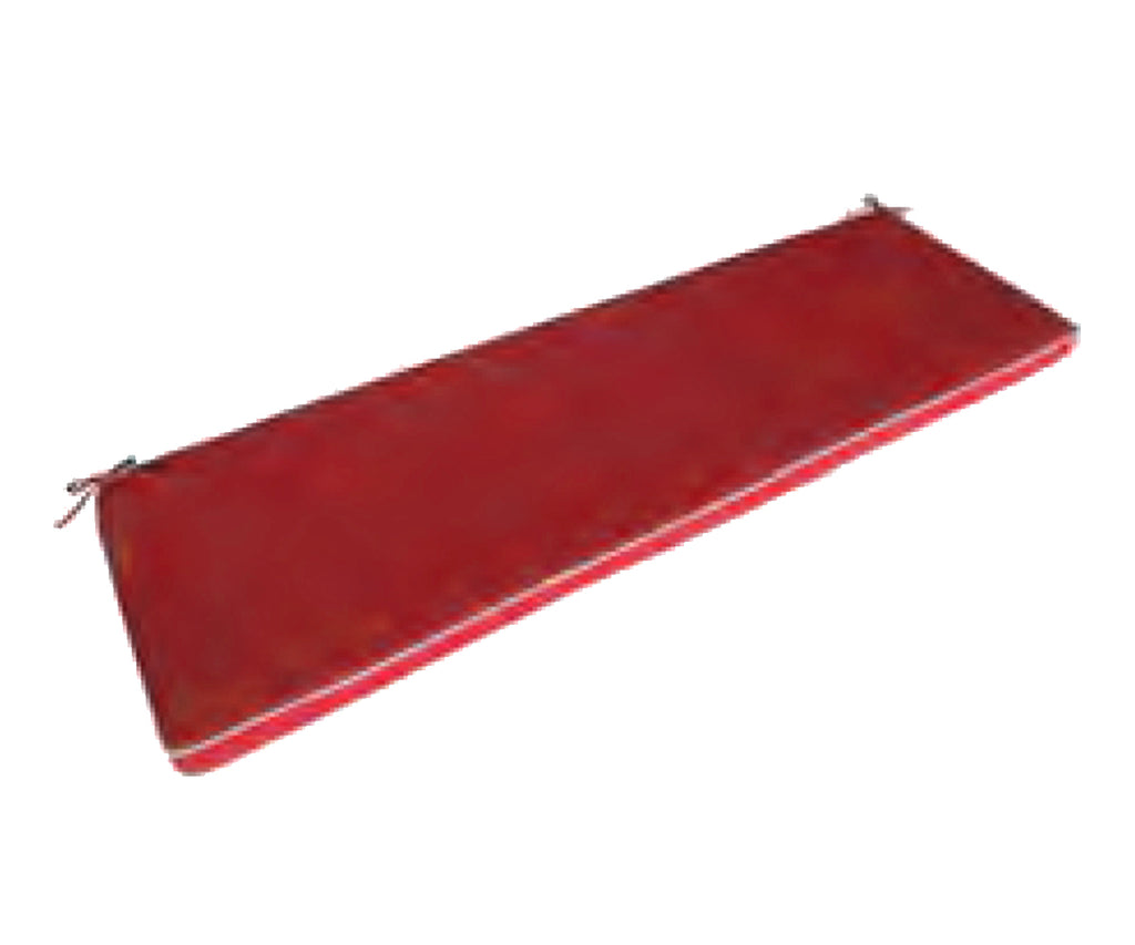 Garden Collection 2-Seater Bench Cushion Red
