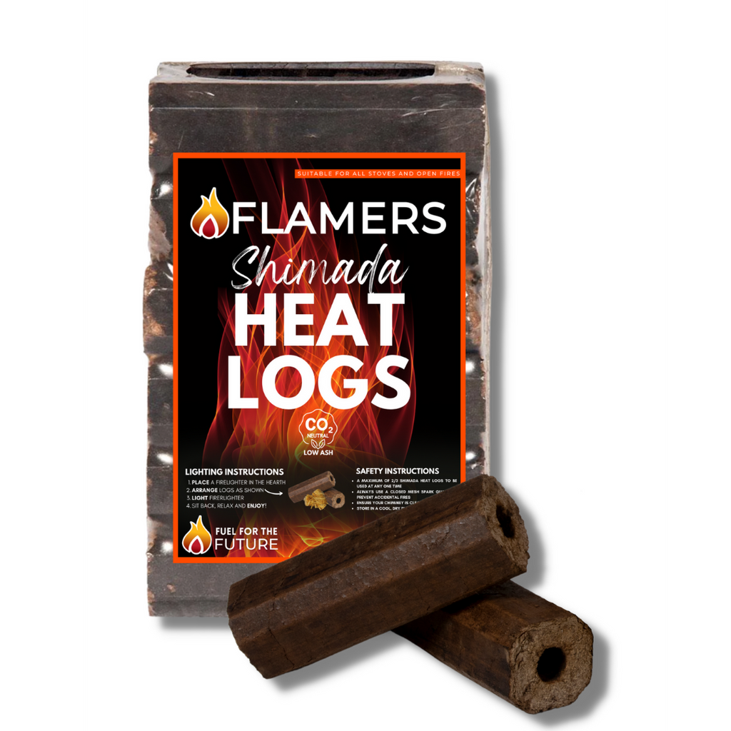 Flamers Shimada Heat Logs 12 Pack