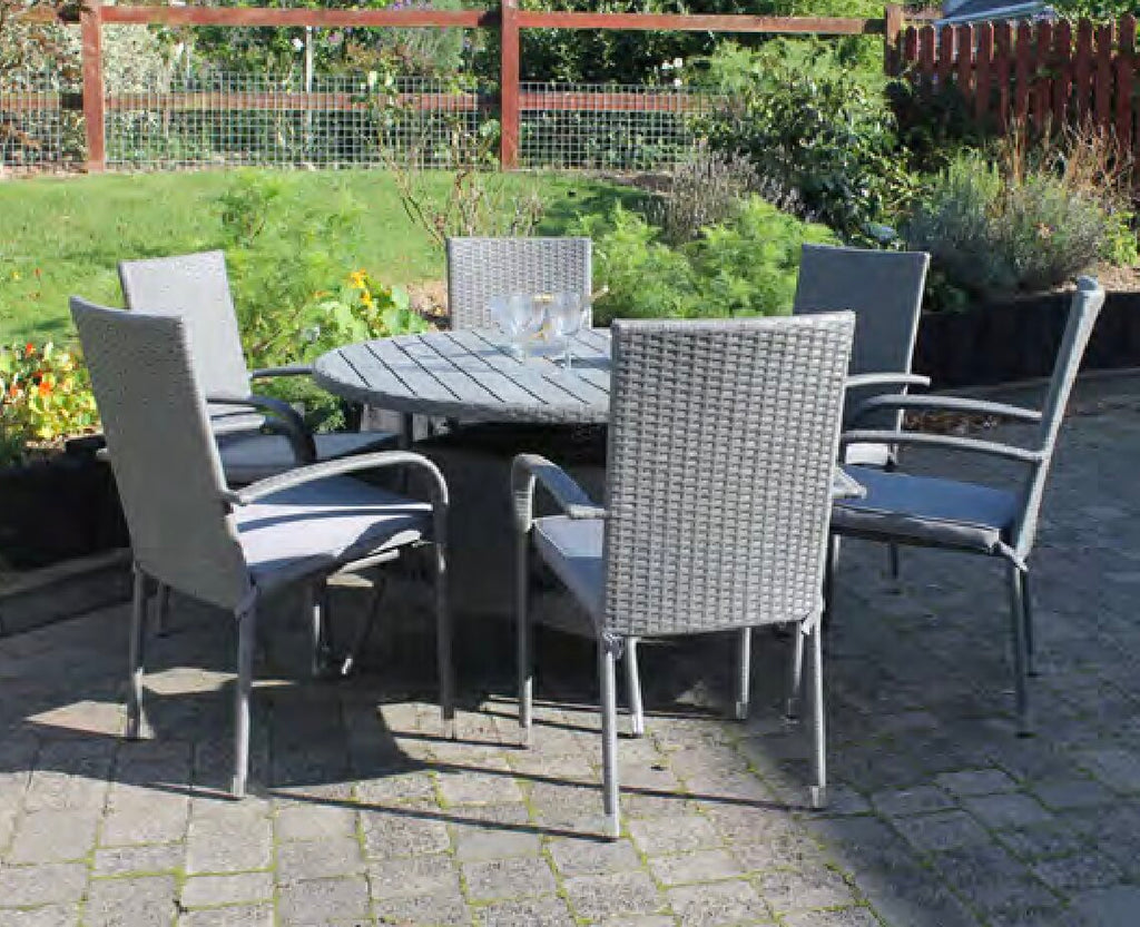 6 Seat Garden Furniture Set - Buy Rio Dining Set at Ronayne.ie