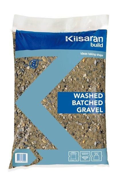 Kilsaran Washed Batched Gravel Standard Bag 40KG