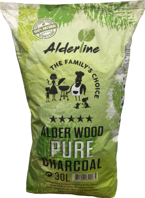 Alderline Pure Charcoal 30L Bag