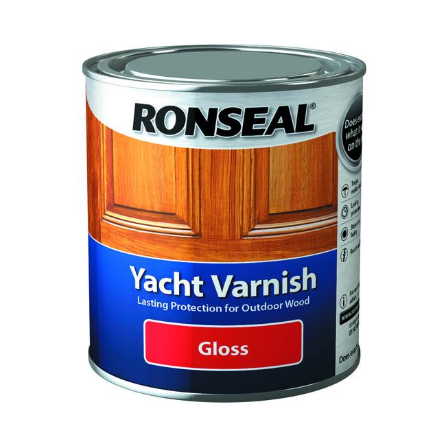 Ronseal Yacht Varnish 500ml Gloss
