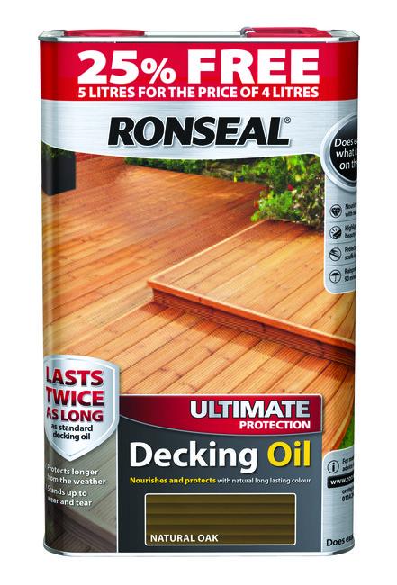 Ronseal Decking Oil 5 Litre