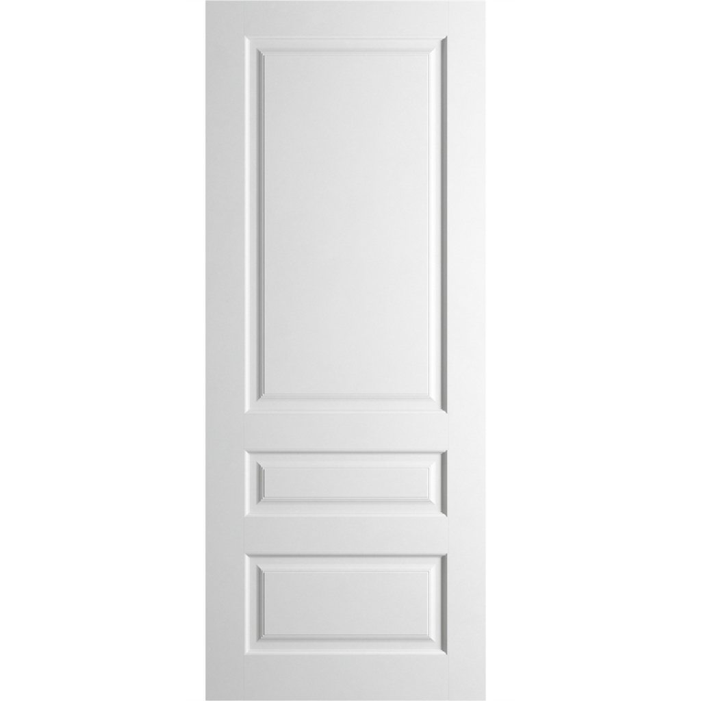 Belmont 3P White Primed Door