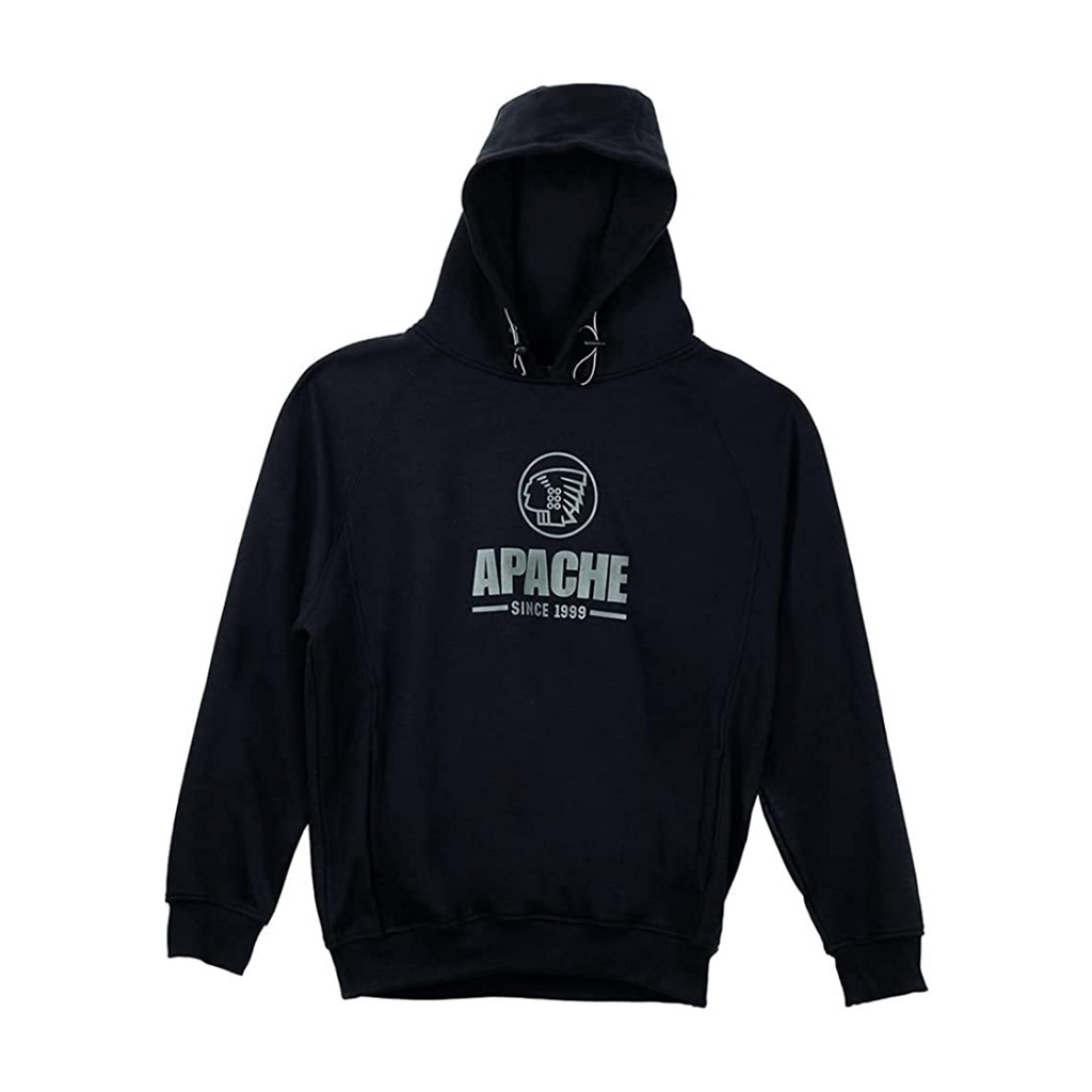 Apache Zenith Heavyweight Hooded Sweatshirt | Black