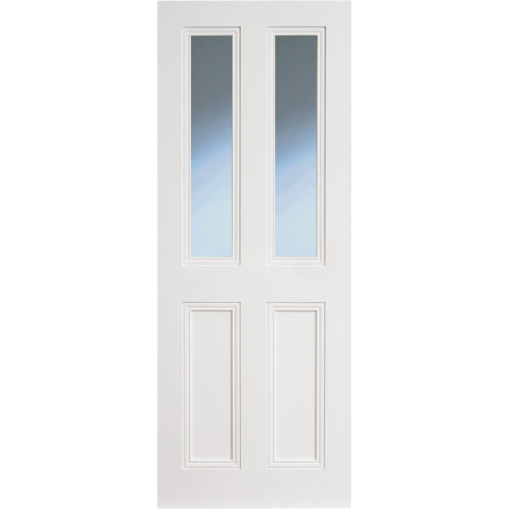 Claremont Primed Door Bevelled Glazed