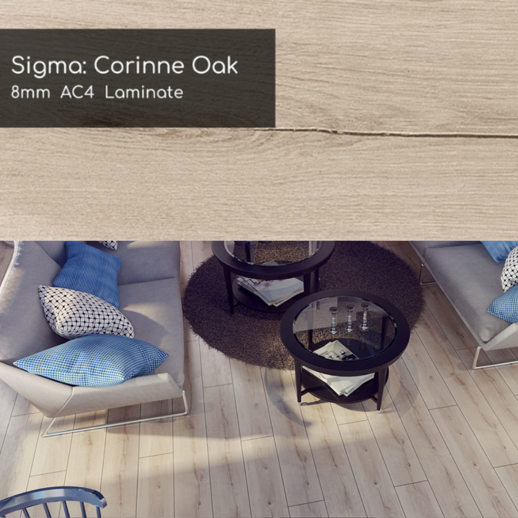 Corinne Oak Bearfoot Laminate Flooring